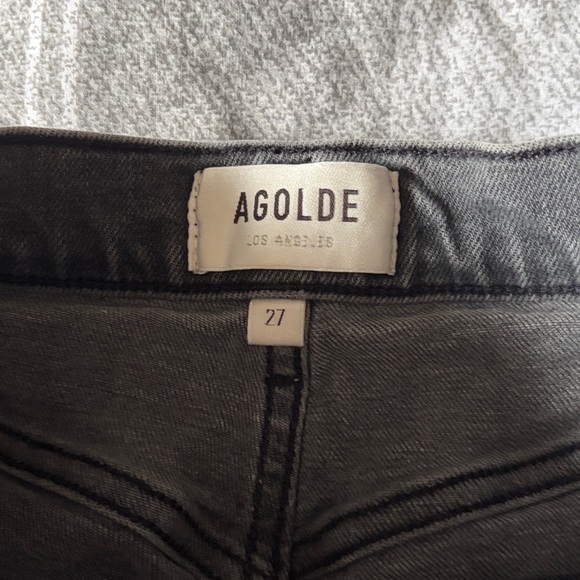 AGOLDE RILEY STRAIGHT LEG CROP - Picture 3 of 6